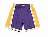 Lakers Purple Hardwood Classics Shorts,baseball caps,new era cap wholesale,wholesale hats